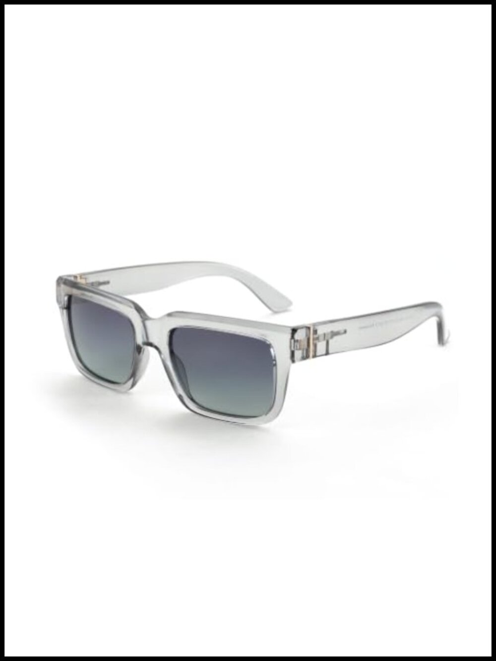 Rectangle Polarized Sunglasses UV400 Protection Full Frame Medium
